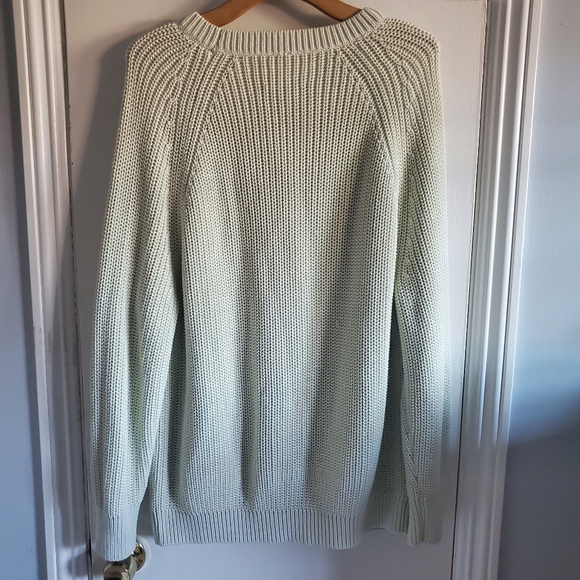 Tory Burch Sport Women's Chunky Knit Cotton Blend Sweater Size S Oversized Fall - Picture 6 of 16